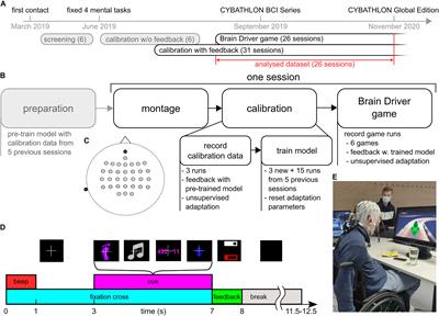 Long-Term Mutual Training for the CYBATHLON BCI Race With a Tetraplegic Pilot: A Case Study on Inter-Session Transfer and Intra-Session Adaptation